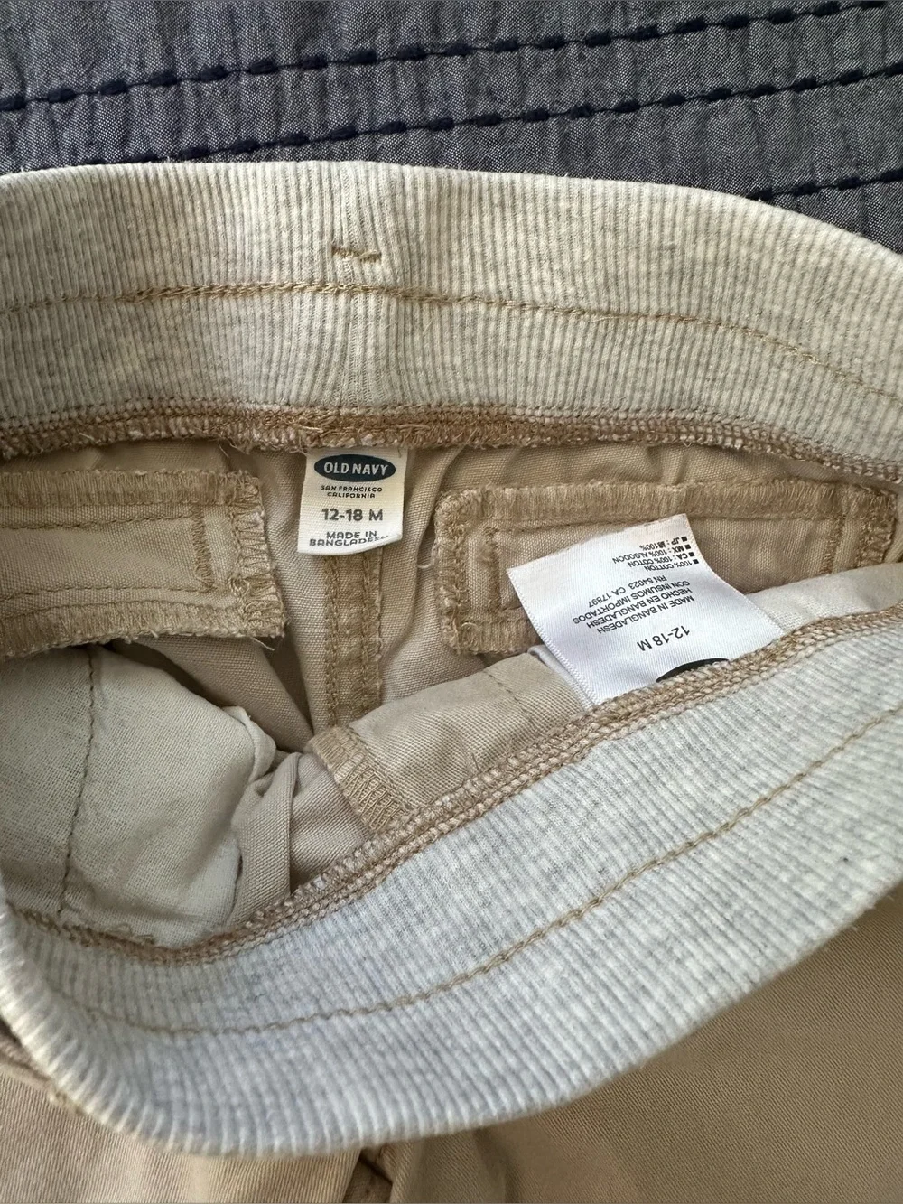 12 and 12-18 month shorts (2) and pants (2)